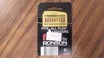 ronson lighter flints